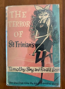 The Terror of St Trinian's by Timothy Shy and Ronald Searle, 10th imp, 1956, D/J - Picture 1 of 6