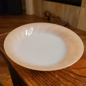 MCM Anchor Hawking Fire King Peach Lustre Teller Dessert Opalescent Luster Mid - Bild 1 von 6