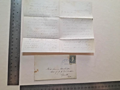 guerra civil confederada portada y carta Foto 1 de 4