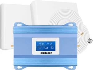 AT&T Cell Phone Signal Booster Verizon Signal Booster T Mobile Sprint Cricket AT - Picture 1 of 9