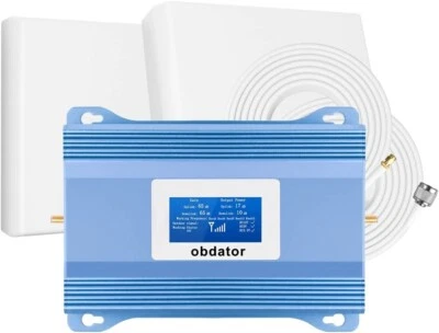 AT&T Cell Phone Signal Booster Verizon Signal Booster T Mobile Sprint Cricket AT - Image 1 of 4