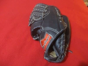 Vtg 1970s Hank Aaron MacGregor Model M11BK Baseball Glove Black  Brand New RHT - Picture 1 of 11