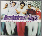 Backstreet Boys I Want It That Way Mcd 1996 Rar And Wie Neu 90S Pop Klassiker 
