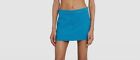 $850 Alex Perry Women's Blue Carling Strass Mini Skirt Size 8 UK/US 4