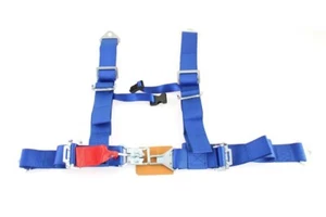 racing per cinture di sicurezza sportive 4 punti 2" blu - dtm M-5164 - Picture 1 of 2
