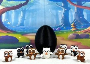 8pcs 3D Printed Mini Owl Fidget Figures, Articulated Mini Animal Owl Fidget Toys - Picture 1 of 9