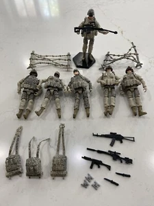 1:18 Hiya Toys Our War U.S Army 101st Div Air Assault Grenadier Soldier Irak War - Picture 1 of 4
