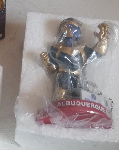 Thanos Albuquerque Isotopes Marvel Thanos Bobblehead 2022 SGA  Infinity Saga A Cover