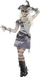 Madame Voyage Halloween Pirate Sailor Ghost Women's Costume Medium - Picture 1 of 5