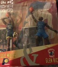 Mattel Super Stars Doubles Reggie Miller Glen Rice 1999 action figures