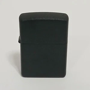 2008 Zippo Lighter Black Crackle Replica With Box. Never Used. H-08 - Picture 1 of 12