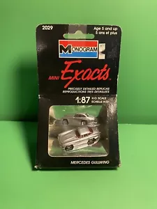 HO Scale Monogram Mini Exacts 2029 Mercedes Gullwing 1989 Vintage Car - Picture 1 of 5