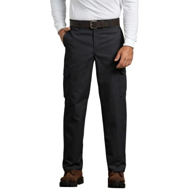 Genuine Dickies Men's Flex Cargo Pants - Black, 32 x 32