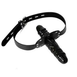 Mouth Gag Mouth Ball Dildo Oral Bondage Deep Throat Trainer Adult Sex Toy - Picture 1 of 10