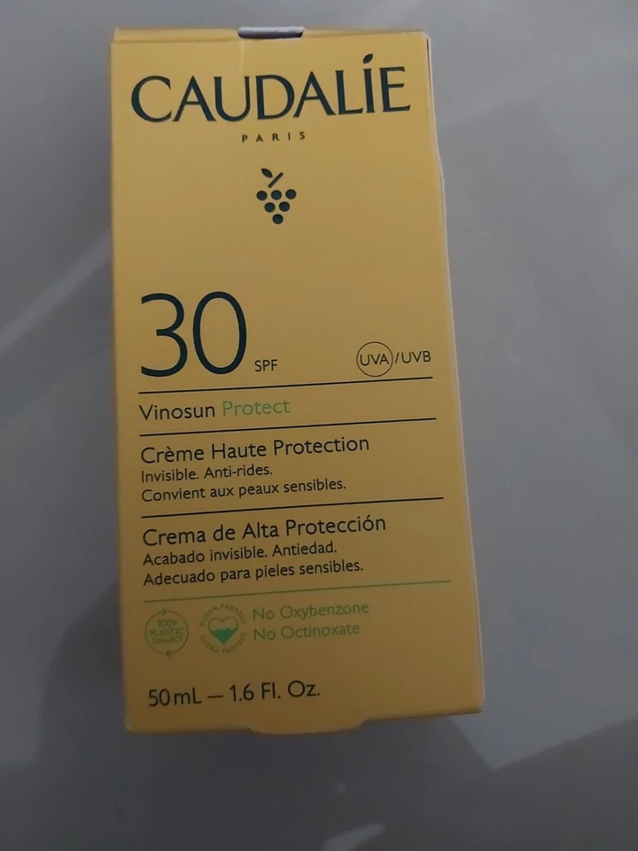 CAUDALIE VINOSUN PROTECT HIGH PROTECTION CREAM 30+ 50ml - Image 1 of 1