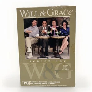 Will & Grace Complete Season 1 DVD Video Ezy Exclusive R4 Brand New Sealed - Picture 1 of 4