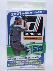 2021 Donruss Baseball Hanger Box (50 Karten) - Bild 1 von 3