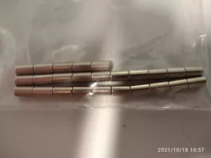 Magnet 25 Stück Stabmagnet Rund ideal für Metallwände / Seiten - Bild 1 von 4