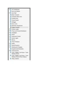 Ford Crown Victoria 2011 Color Wiring Diagrams Schematic V8 4.6L pdf - Picture 1 of 1