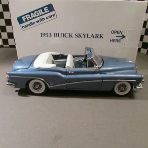 Danbury Mint,1953 Buick Skylark Convet, Met. Blue,1/24 scale die cast model"NEW' - Bild 1 von 10