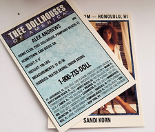 ONE TRAY (800 CARDS) Thee Dollhouses of America TRADING CARDS Series 1 SEALED