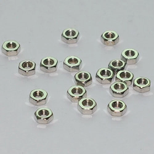 100 Pcs M3 Dia 3mm Hex Screw Nut Stainless Steel Nuts Good Quality DIY