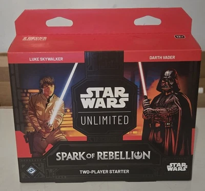 Star Wars: Unlimited TCG Spark of Rebellion Two-Player Starter Set (Sealed) - Image 1 of 2