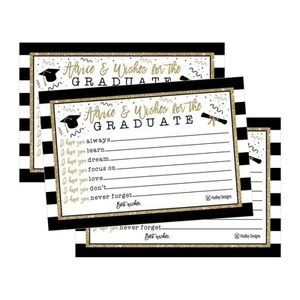 25 Graduation Advice Words of Wisdom Cards For Graduate Class of 2018... - Picture 1 of 5