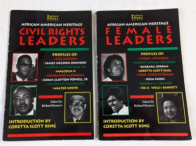 African American Heritage Profiles of Civil Rights and Female Leaders Lot PB Foto 1 de 4