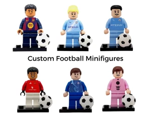Lego Football/Soccer Minifigure - Customised - Liverpool, Arsenal, Chelsea etc - Picture 1 of 1