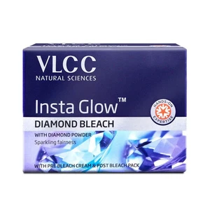 Vlcc,, Insta Glow Diamond Bleach, Sparkling Fairness 60 gm free shipp - Picture 1 of 5
