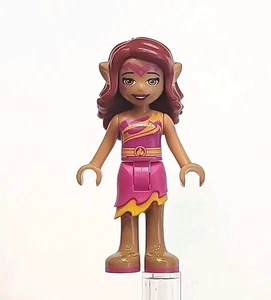 LEGO ELVES AZARI FIREDANCER MAGENTA MINIFIGURE MINI DOLL elf003 USED FROM 41074 - Picture 1 of 3