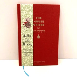 Starbucks The Mouse Writer Childrens Book Red HC Christmas Ethan Johnson 2010 - Imagen 1 de 8