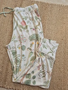 NEU Pip Studio Hose Gr. L Bamboleo White Weiß Grün Bobien Long Viskose - Bild 1 von 7