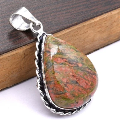 Unakit Ethnischer Handgefertigter Anhänger Schmuck 0,8" P 1685 - Bild 1 von 4