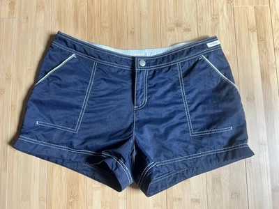 Nautica Women’s Nylon Navy Swim Shorts Medium Preowned Good Condition - Image 1 of 4