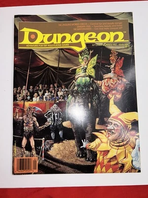 Advanced Dungeons & Dragons: Dungeon Magazine TSR Original Vol 1 #7 1986 1987 - Image 1 of 4