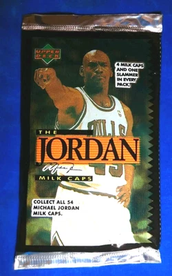 1995 Upper Deck The Jordan Milk Caps POGS* Pack Factory Sealed - Image 1 of 2