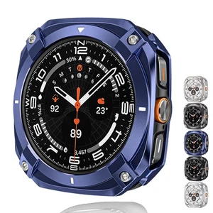Coque de protection en alliage d'aluminium pour accessoires Samsung Galaxy Watch7 Ultra 2025 - Photo 1 sur 19