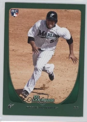 2011 Bowman Green /450 Ozzie Martinez #213 Rookie RC - Image 1 of 2
