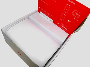 GSM ROUTER FÜR SIMKARTE VODAFONE GIGA CUBE 4G Z21 NEUWERTIG IN OVP WIE NEU - Bild 1 von 3
