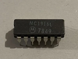MC1916L Motorola, NOS Integrated Circuit - Picture 1 of 1