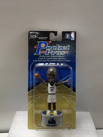 Kevin Garnett Pocket Pros NBA Minnesota Timberwolves #21 Basketball Figure Cover