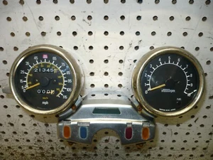 YAMAHA 1985 84 99 VIRAGO 1000 XV1000 SPEEDOMETER TACHOMETER GAUGES 21,345 MILES - Picture 1 of 21