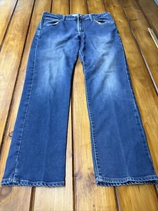 Lee Modern Men’s 35x32 Series Straight Fit Straight Leg L342 Blue Jeans - Picture 1 of 15