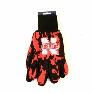 Brandneu Nebraska Cornhuskers Camouflage Sport Utility Handschuhe - Bild 1 von 1