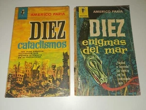 DIEZ CATACLISMOS 78, DIEZ ENIGMAS DEL MAR 102, AMERICO FARIA, MARABÚ. - Imagen 1 de 2