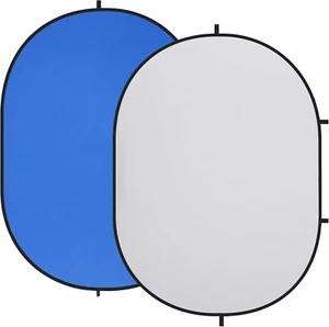 Kate 5x6.5ft(1.5x2m) Collapsible Backdrop Blue Grey Twist - Picture 1 of 8