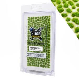 Enormi Miniature Mini Ciuffi di Erba, Mossy Enormi Mini - 200+ Ciuffi Autoadesivi - Foto 1 di 4