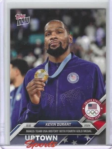 Kevin Durant - Olympische Spiele 2024 Topps Now® Karte 28 - PR: 21.920 - Bild 1 von 2